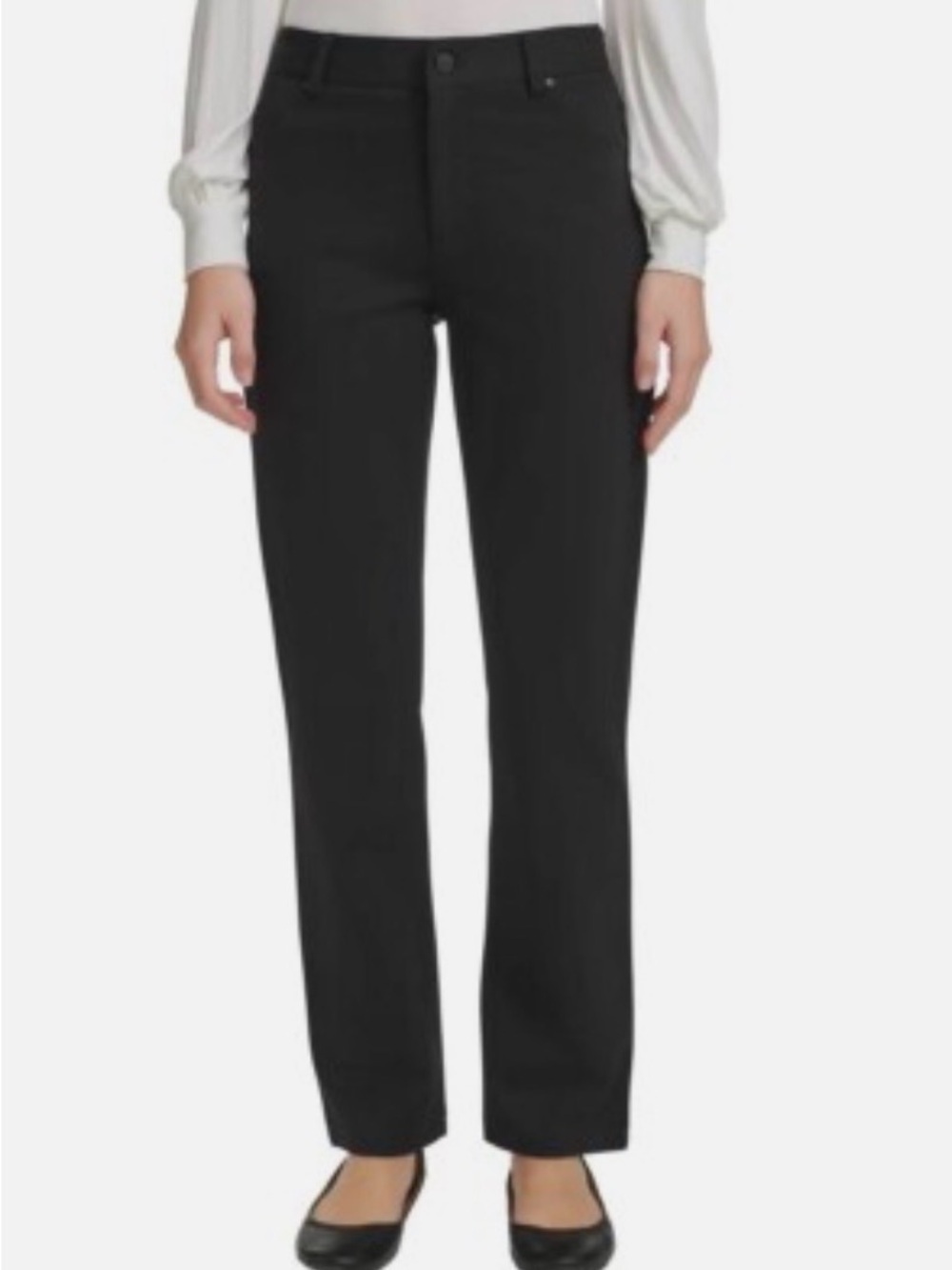 DKNY Women's Boot Cut Jeans - Black